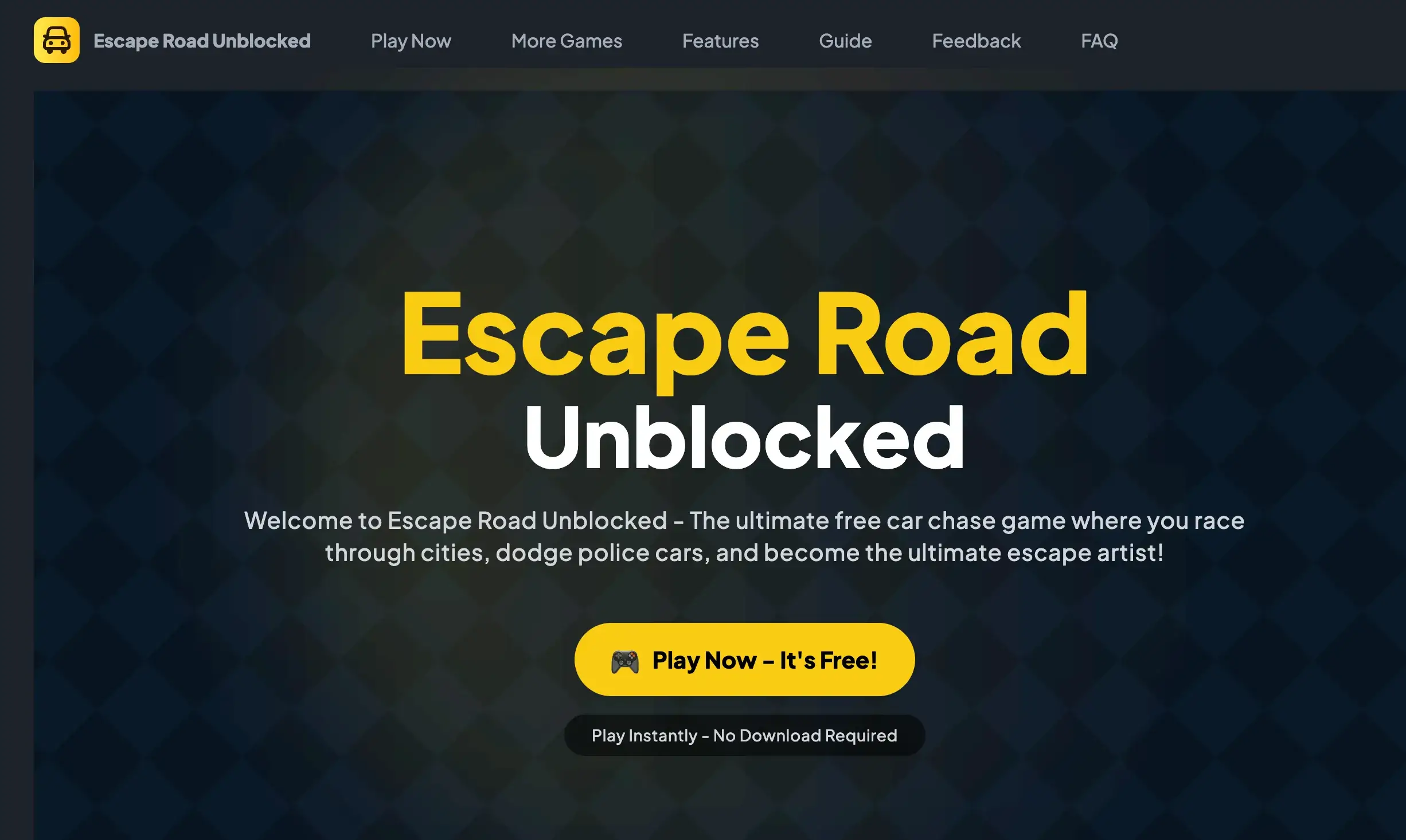 Escape Road Unblocked