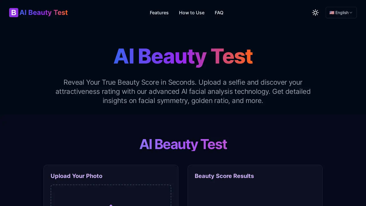 AI Beauty Test