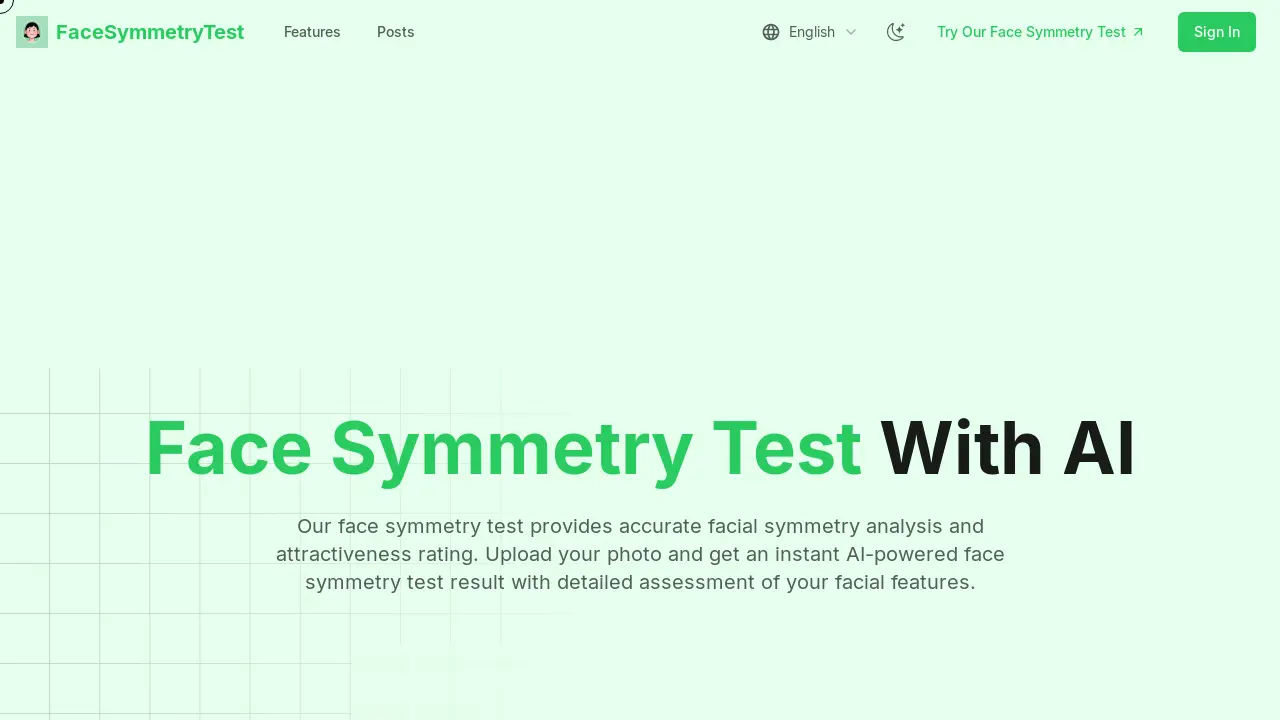 Face Symmetry Test