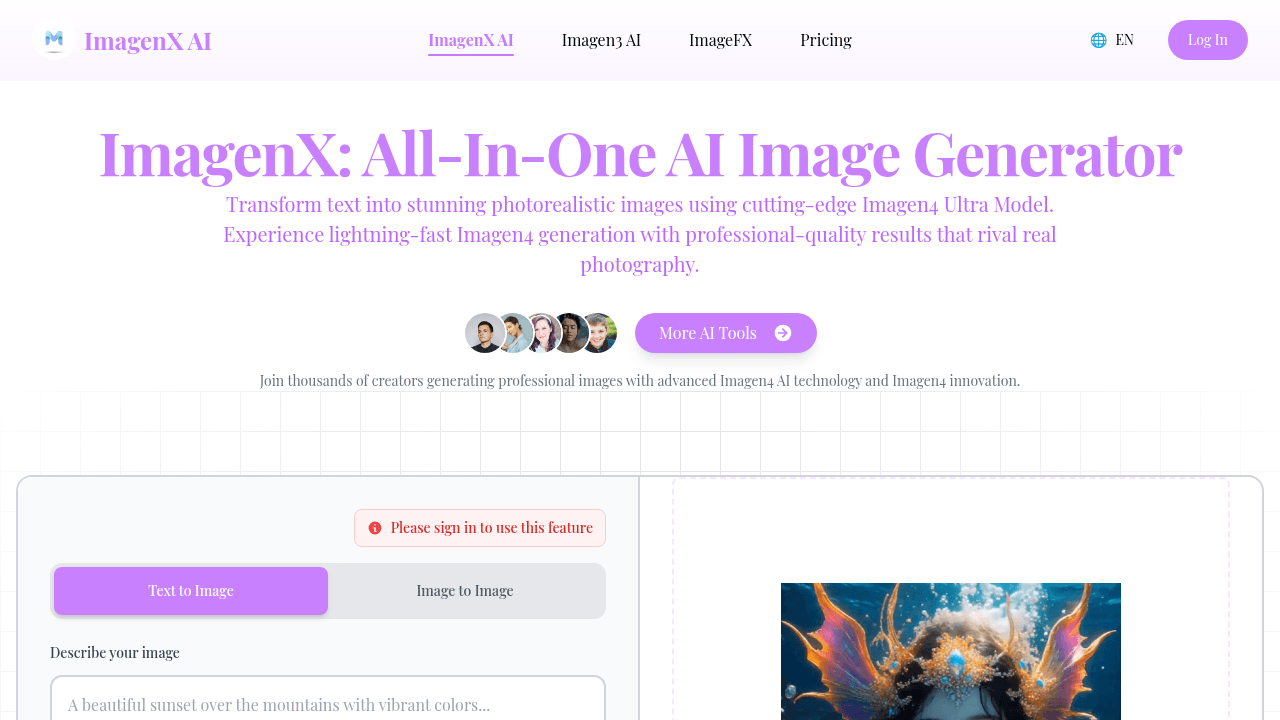 ImagenX AI