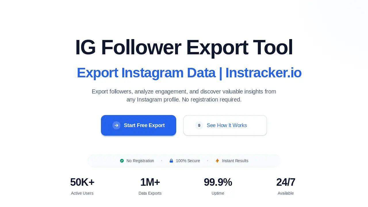 Instracker.io
