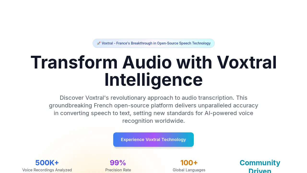 Voxtral