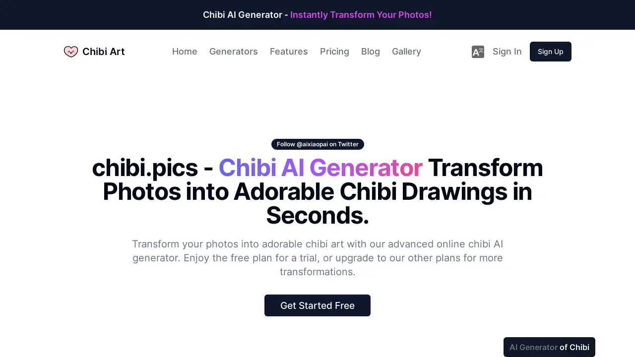 AI Chibi Generator