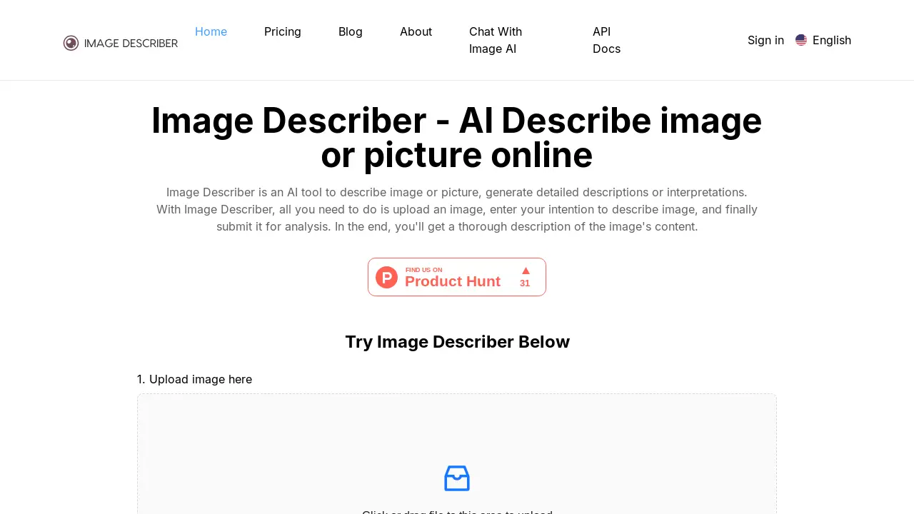 Image Describer
