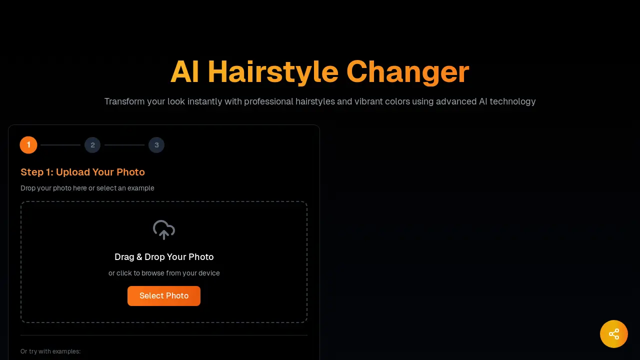 AI Hairstyle Changer