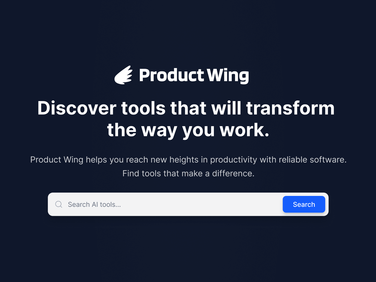 Product Wing