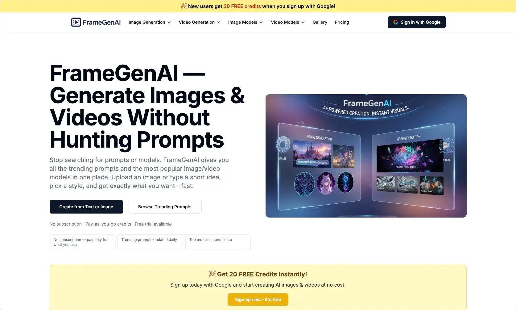 FrameGenAI