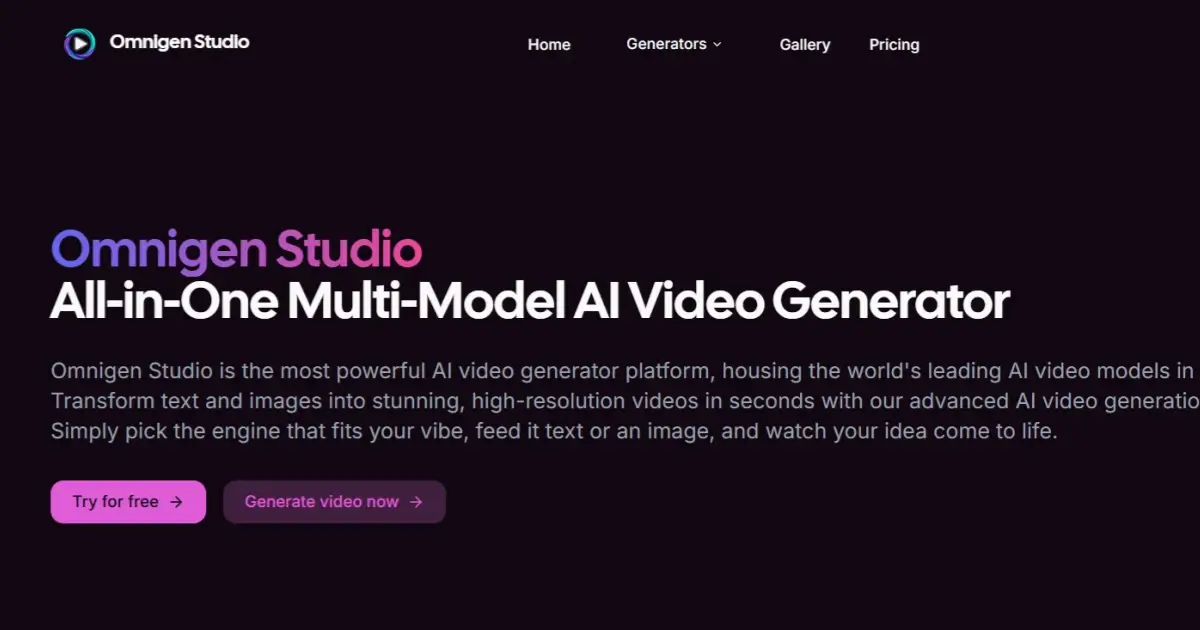 Omnigen Studio