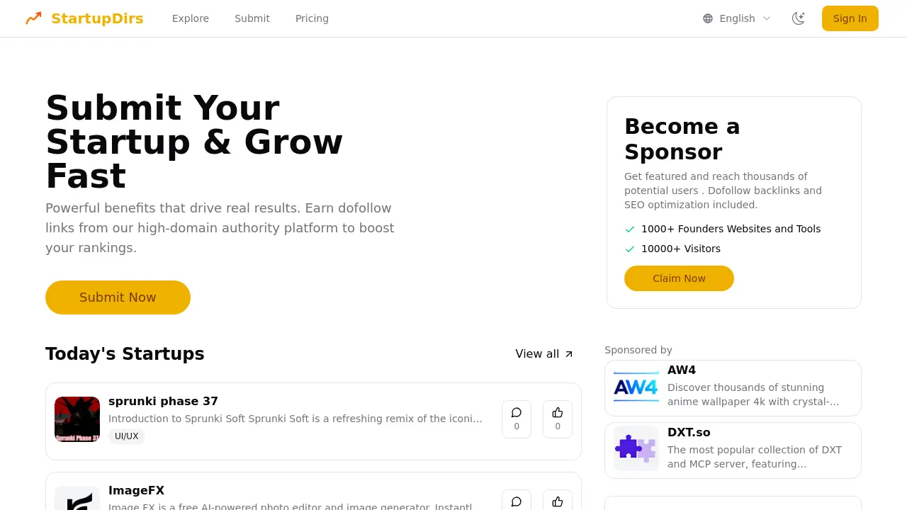 StartupDirs