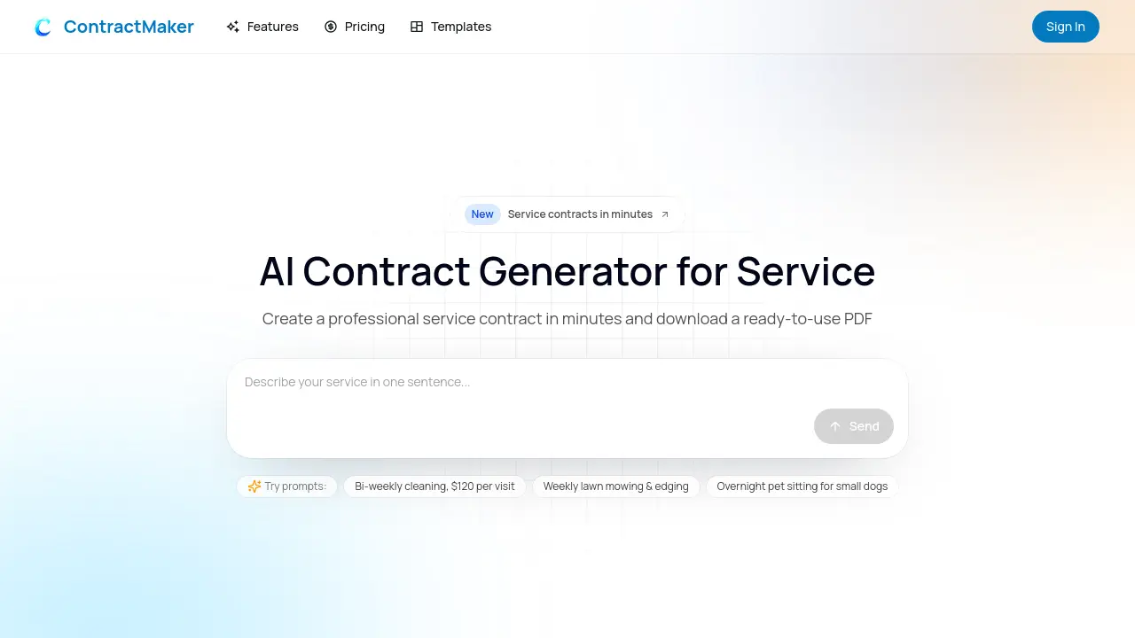 ContractMaker