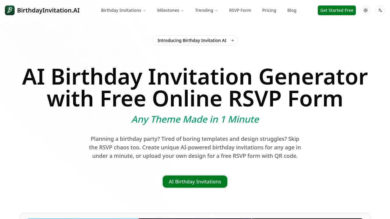 BirthdayInvitation.AI