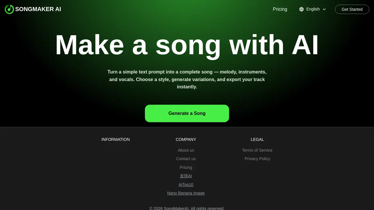 SongMaker AI