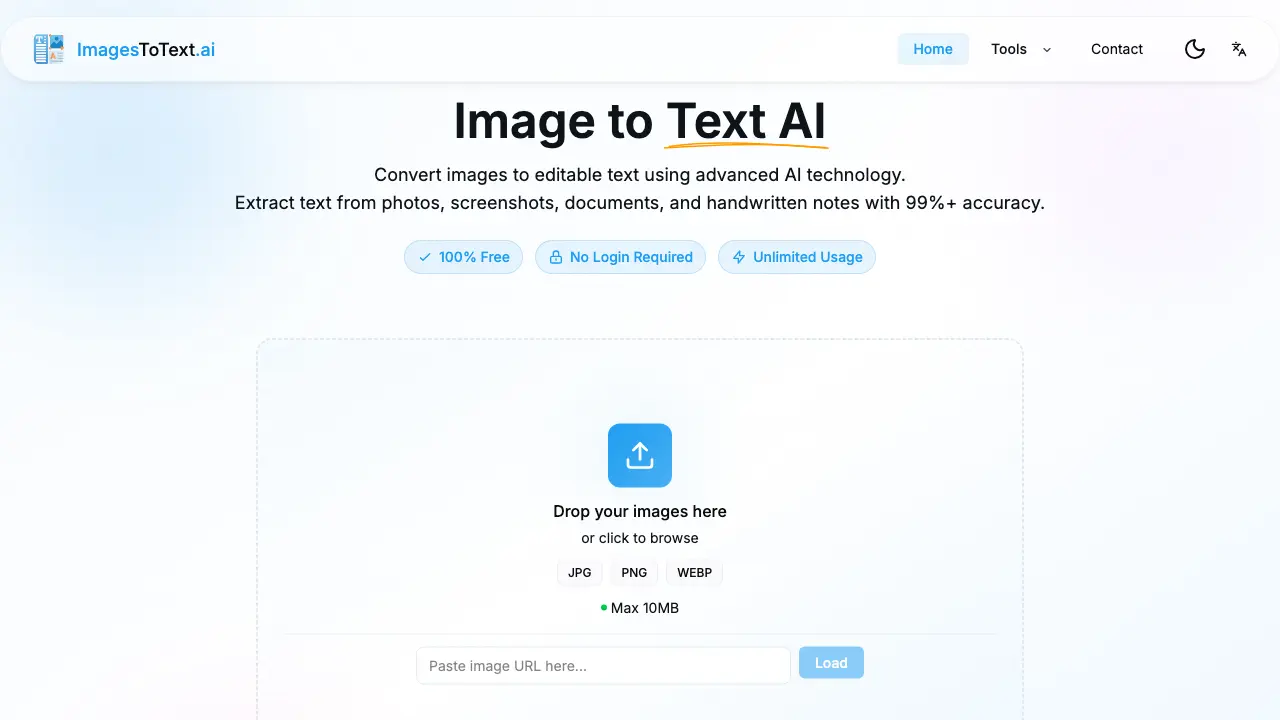 ImagesToText.ai