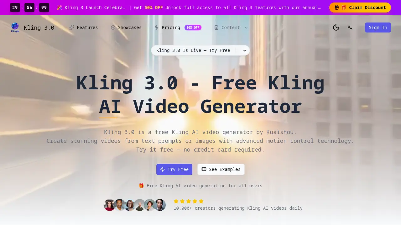 Kling 3.0