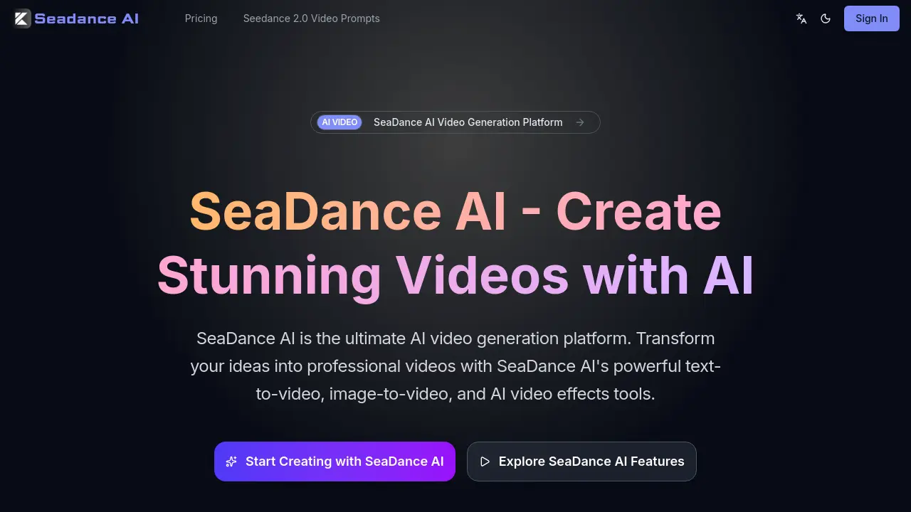 SeaDance AI