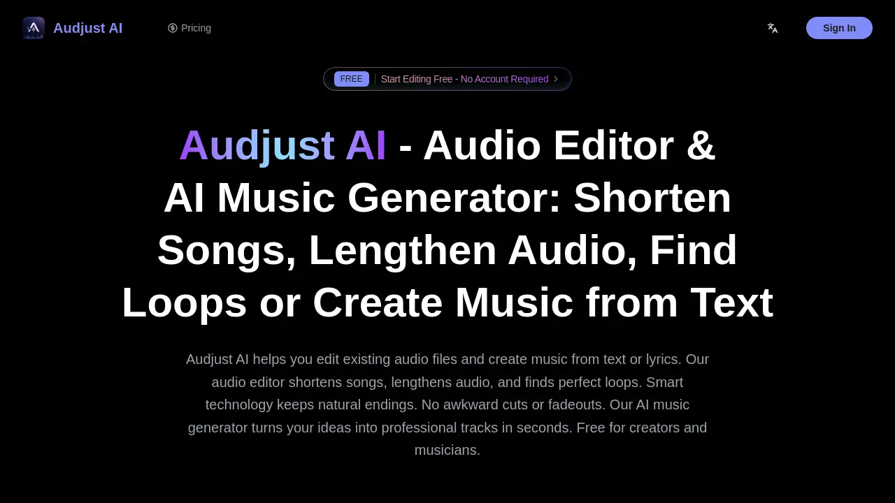 Audjust AI