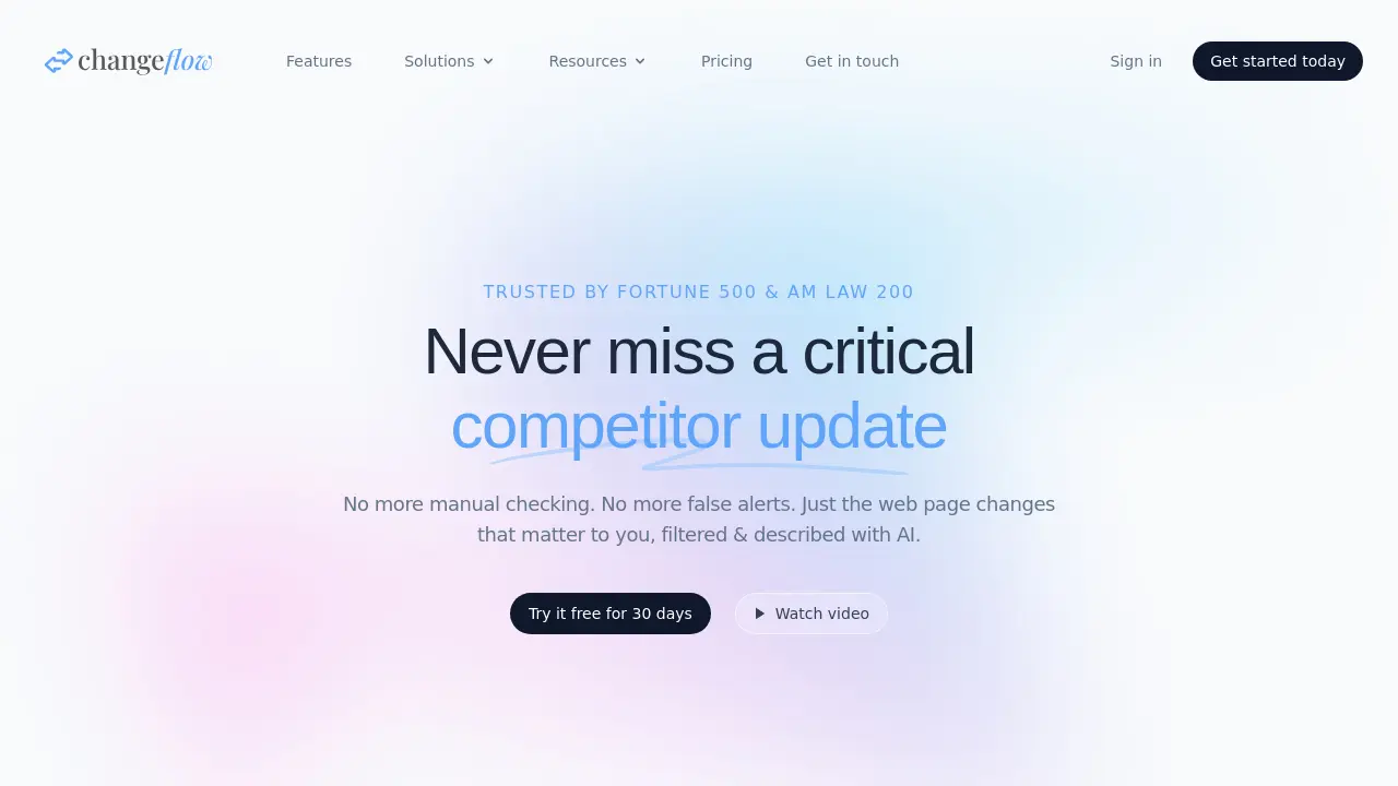 Changeflow