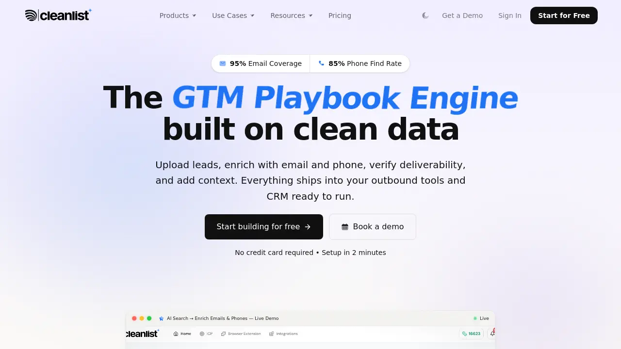 Cleanlist
