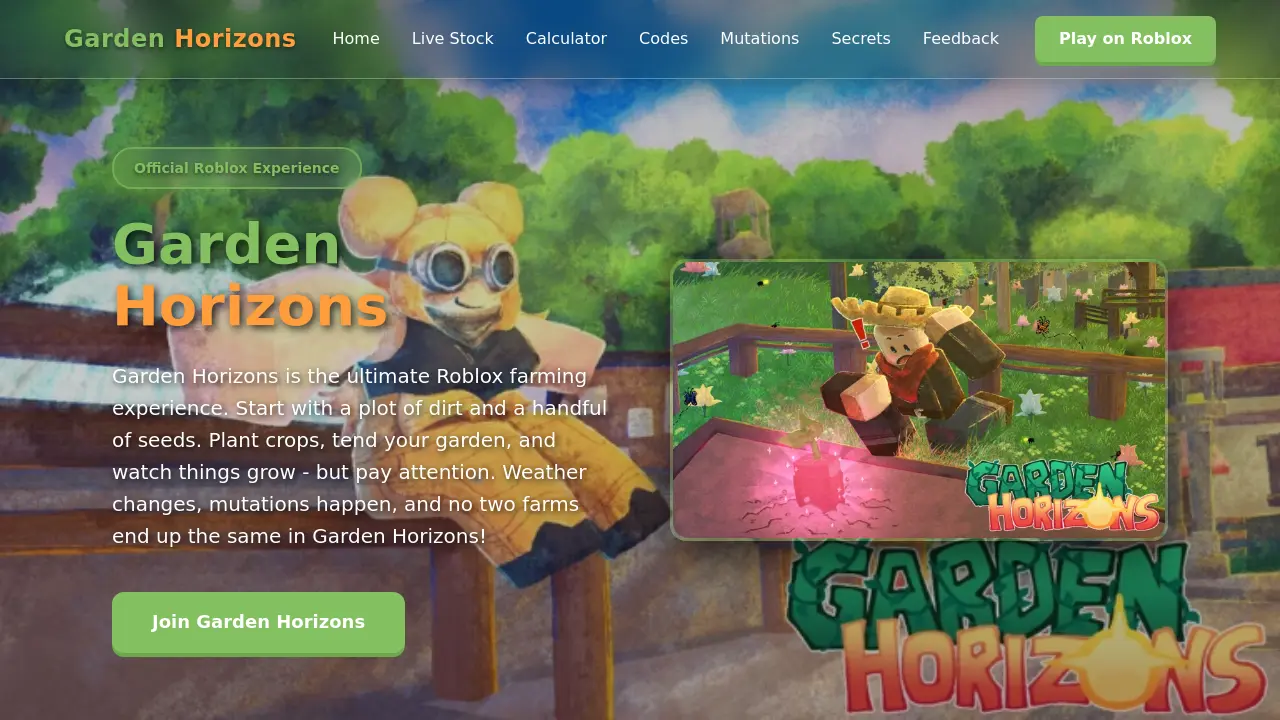 Garden Horizons