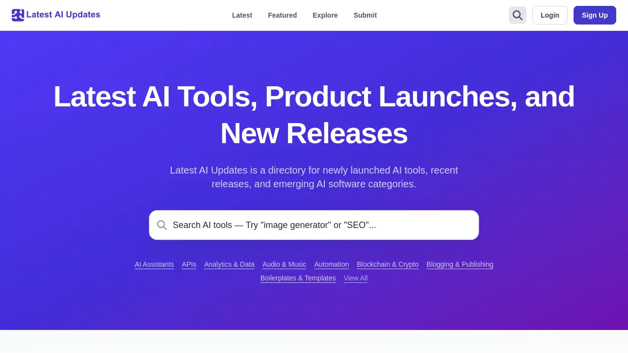 Latest AI Updates