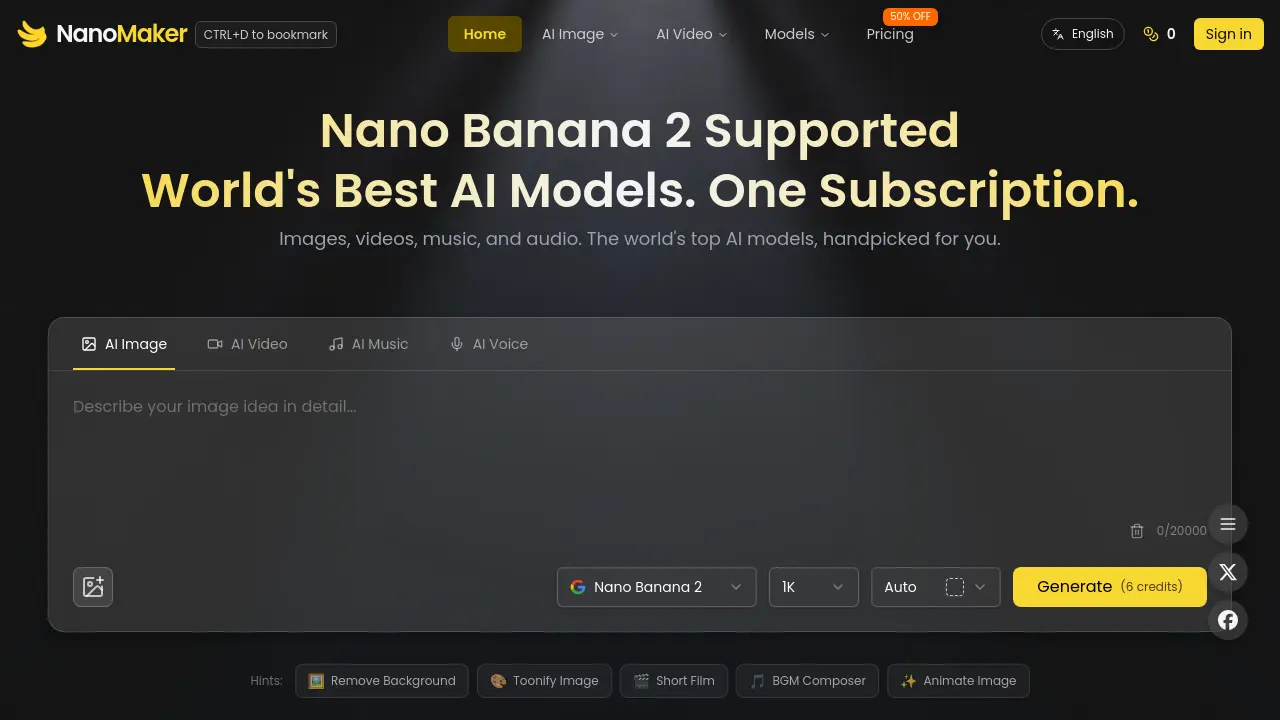 NanoMaker AI