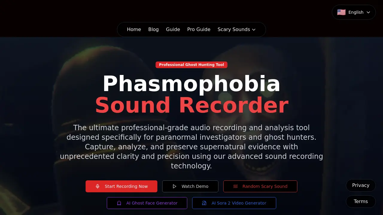 Phasmophobia Sound Recorder