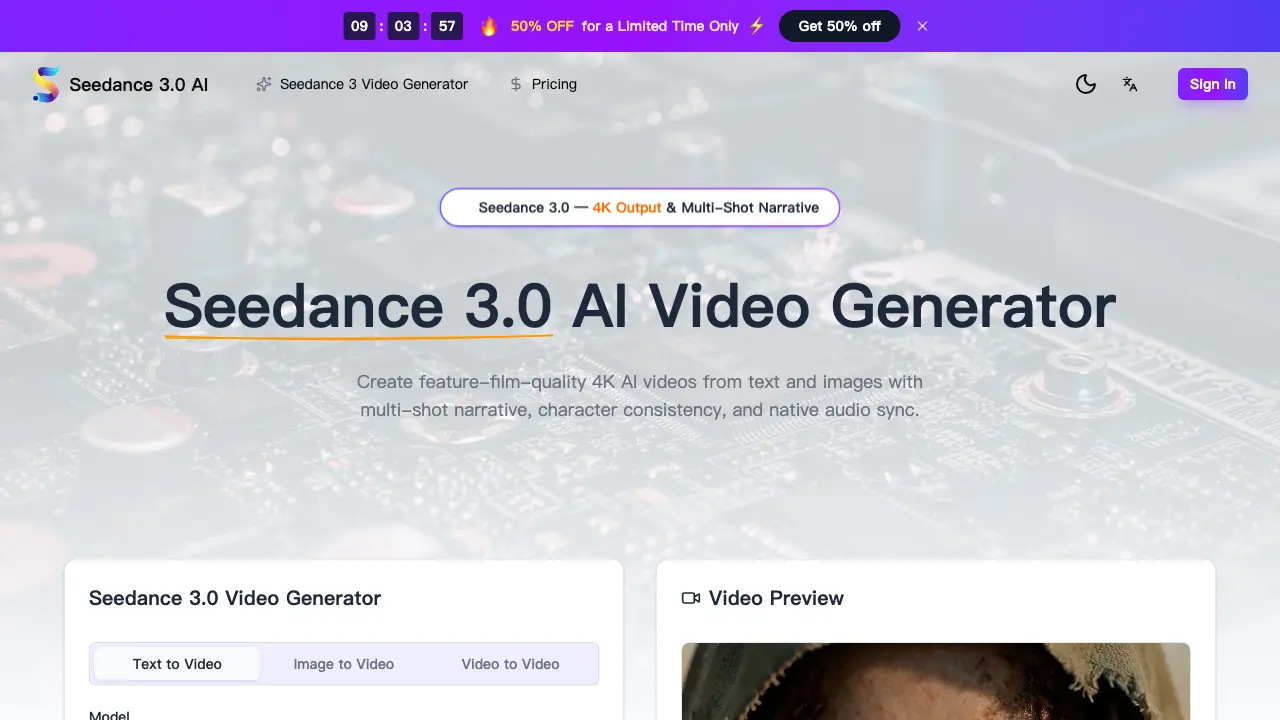 Seedance 3.0