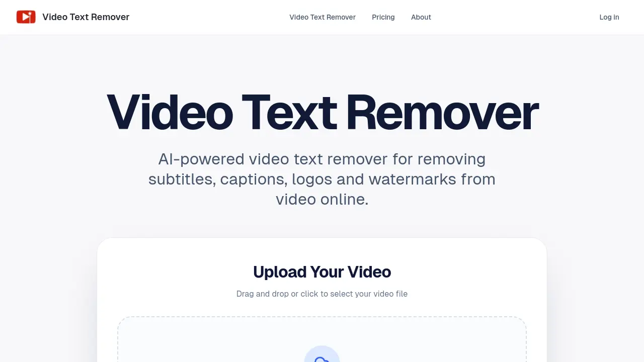 Video Text Remover