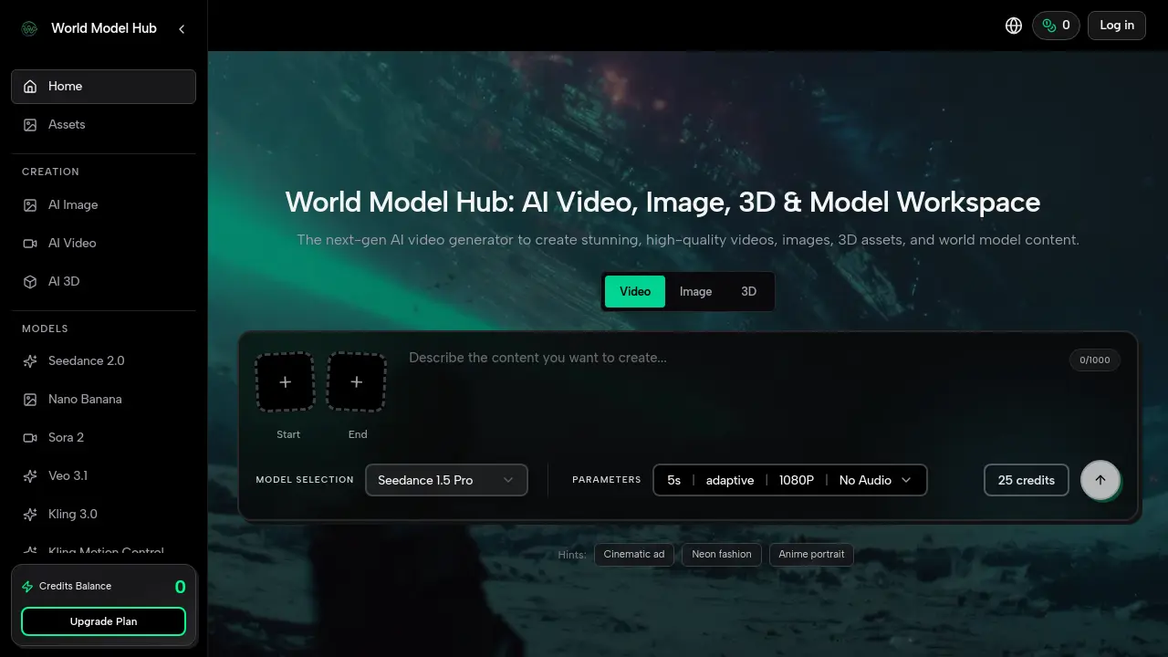 World Model Hub