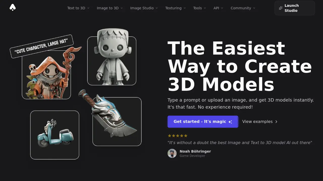 3D AI Studio