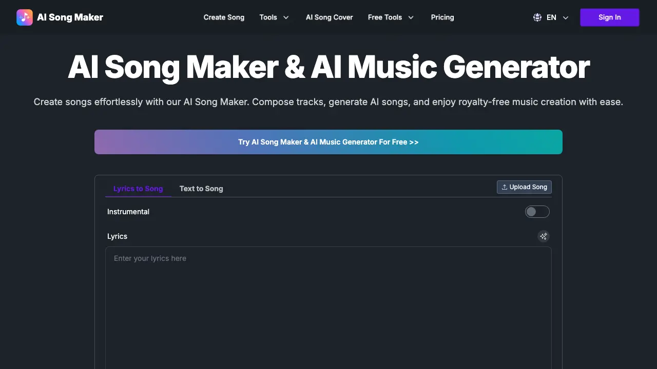 AI Song Maker