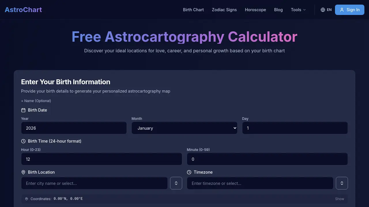 AstroChart