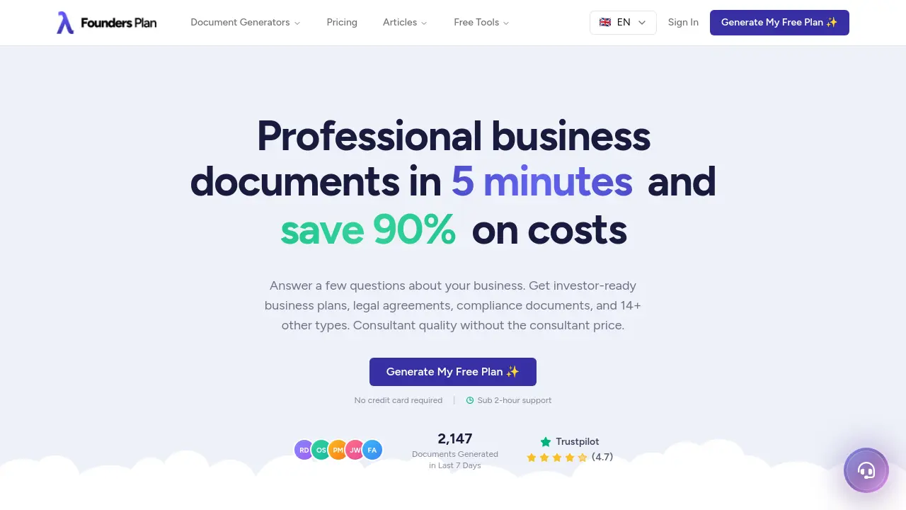 FoundersPlan.ai