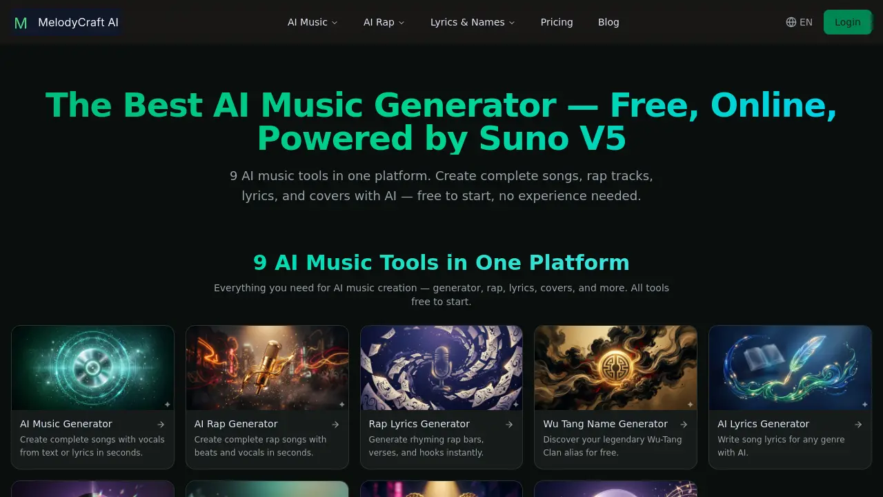 MelodyCraft AI