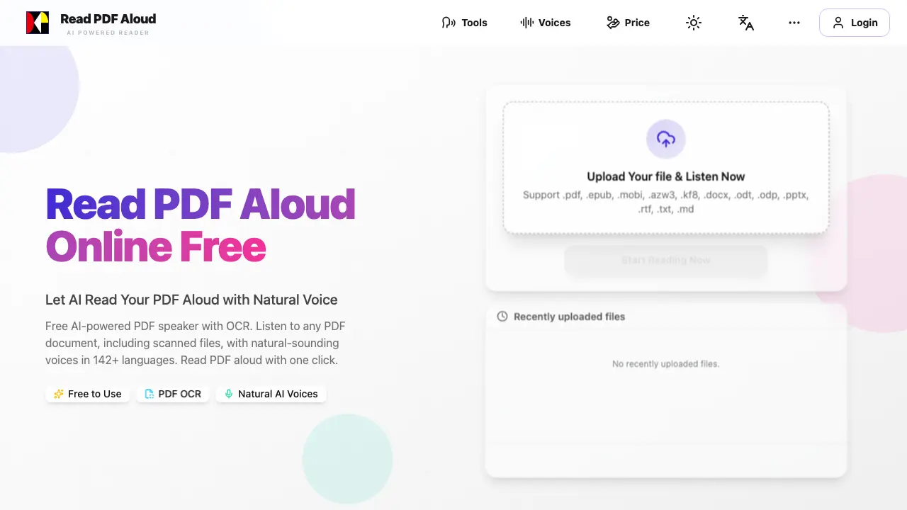Read PDF Aloud
