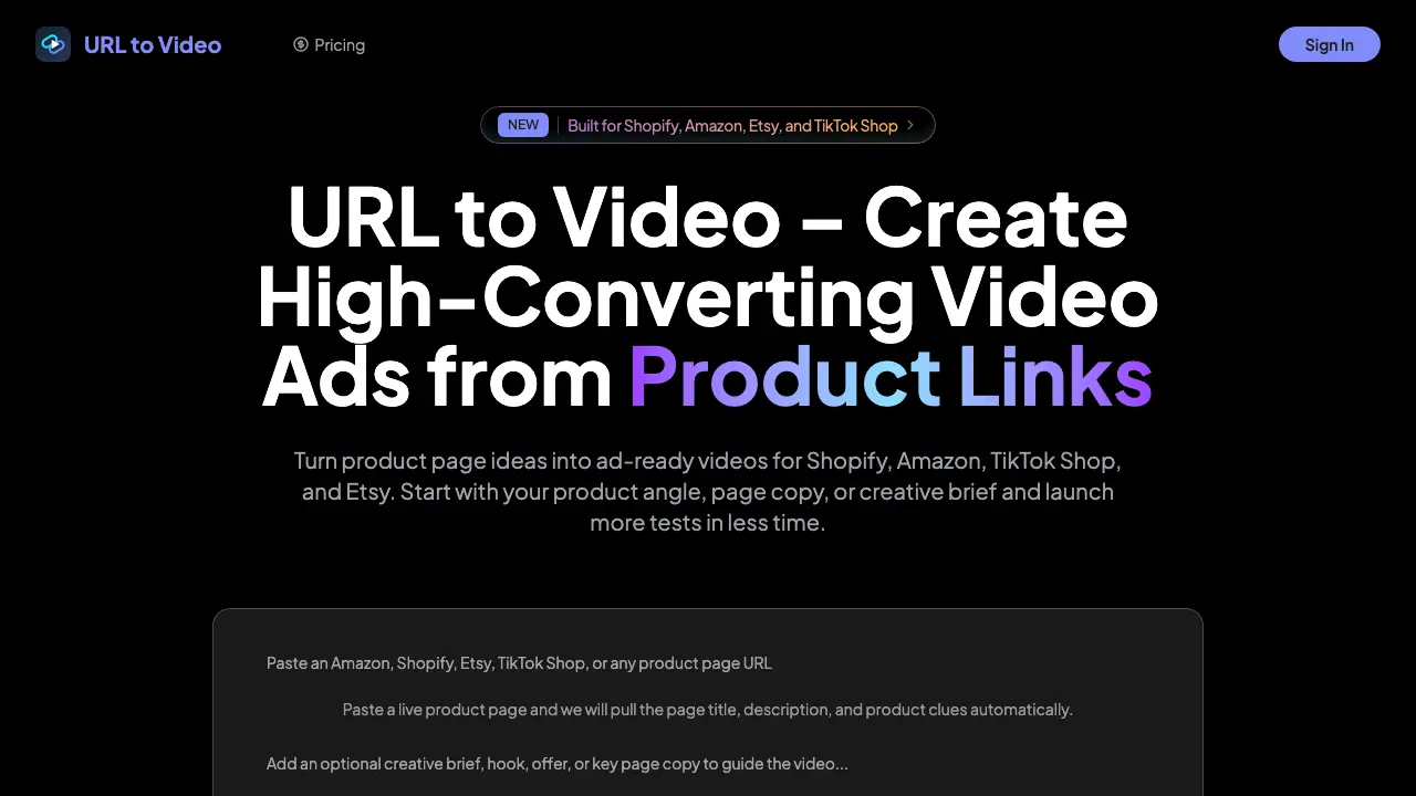 URL to Video