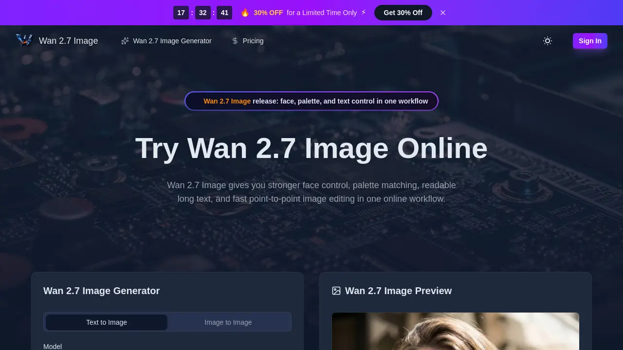 Wan 2.7 Image