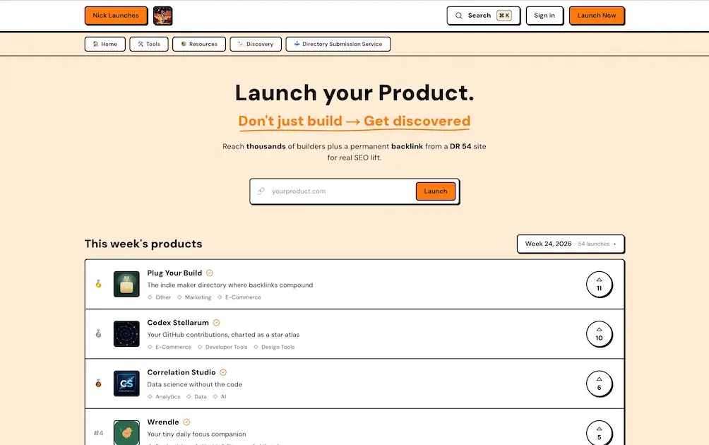 Nick Launches