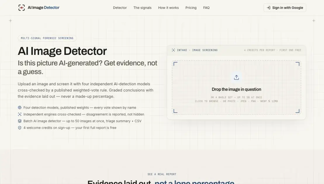 AI Image Detector