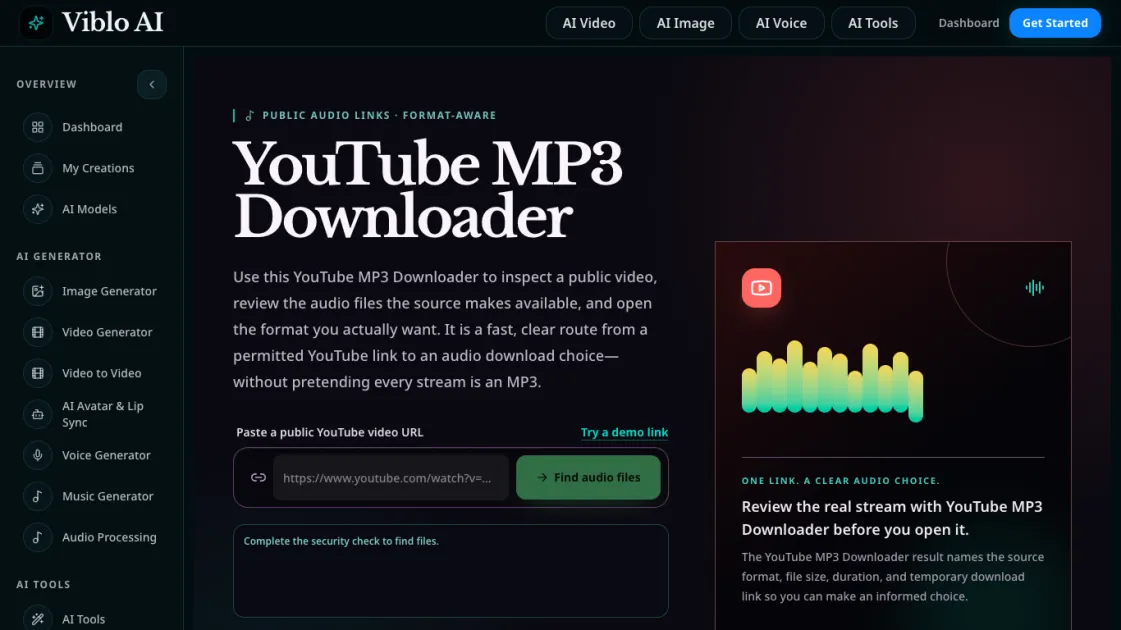 Viblo AI YouTube MP3 Downloader