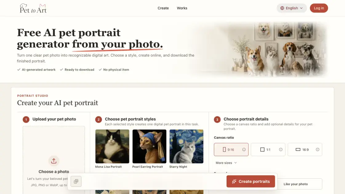 Pet to Art
