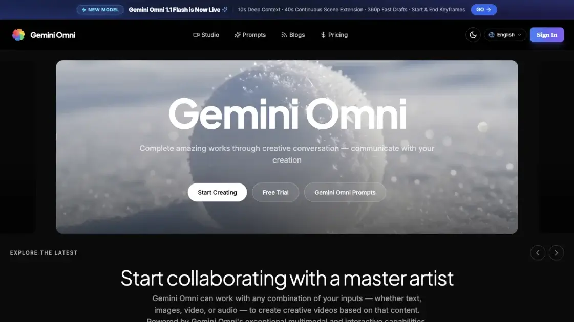 Gemini Omni